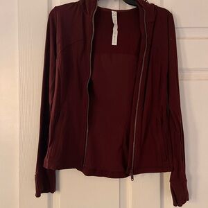Lululemon Athletica Deep Red Jacket